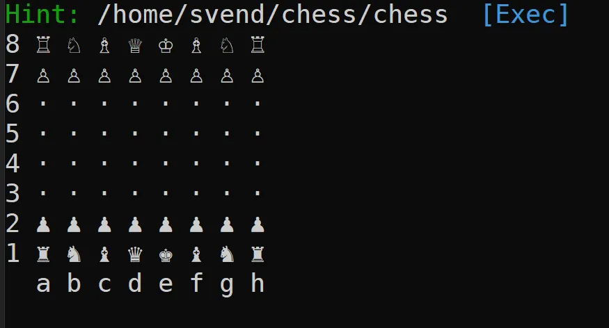 Chess CLI